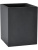 Кашпо Basic cube dark grey - Фото 1