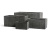 Кашпо EFFECTORY STONE низкий прямоугольник темно-серый камень - Фото 1