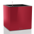 КАШПО LECHUZA CANTO куб (ярко-красный блестящий) - Фото 1
